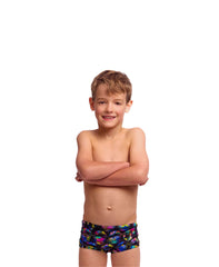 Funky Trunks Toddler Boy's Printed Trunks - Ham Bam Maam