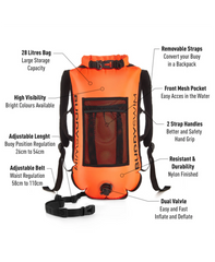 Mochila Boia BuddySwim Drybag Backpack 28L