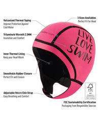 Buddyswim Neoprene Cap Trilaminate Warmth 2.5mm