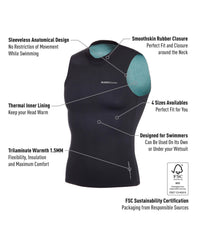 Buddyswim Trilaminate Neoprene Warmth Vest 1.5mm