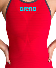 Arena Powerskin Carbon-AIR² Red - Open Back