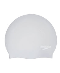 Speedo Long Hair Cap - Silver