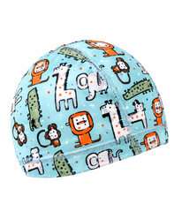 Touca Aqualoja Licra Junior Print Wild Blue