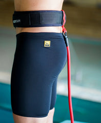 Buddyswim Training Belt Short Speed Swim Belt 1.2m Tube + 0.6m Strap