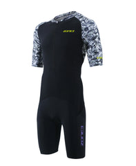 Zone3 Men's Lava Short Sleeve Aero Trisuit