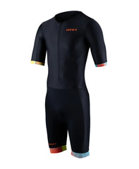 Zone3 Men's Trisuit Activate+ Black-Neon