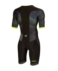 Zone3 Men's Trisuit Activate+ Revolution (Spots) Short Sleeve Trisuit