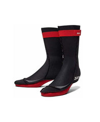 Zone3 Neoprene Swim Socks Black-Red