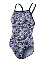Zone3 Strap Back Swimsuit - Pacific Koa