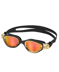 Zone3 Venator-X Swim Goggles - Polarized Black-Metallic Gold