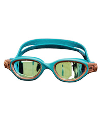 Zone3 Venator-X Swim Goggles - Teal-Cream-Copper