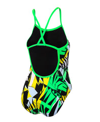 Zone3 Women's Strap Back High Jazz 2.0 Swimsuit