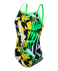 Zone3 Women's Strap Back High Jazz 2.0 Swimsuit