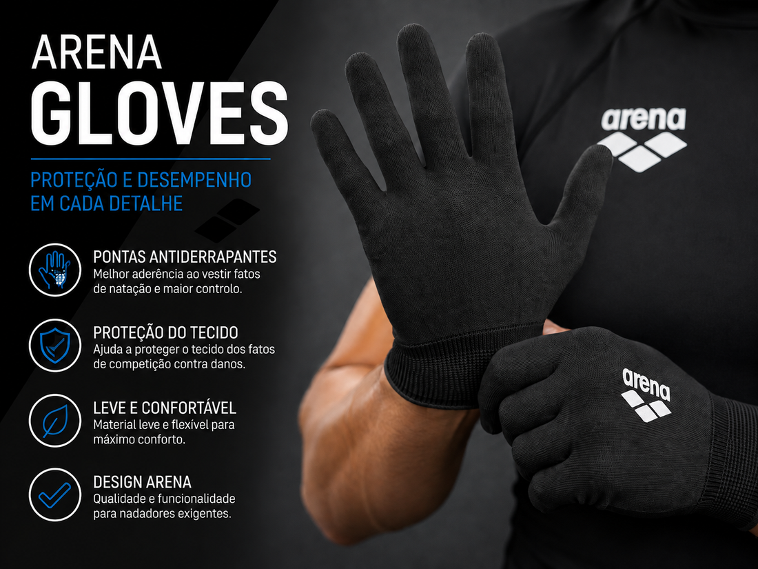 Nova Arena Gloves: Mais Proteção para o Teu Fato de Competição