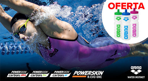 Promoção Arena Powerskin Hidratação de Topo para os Nadadores