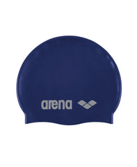 Arena Classic Silicone Cap - Denim - Silver