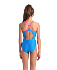 Arena Girls’ Swimsuit Lightdrop Back Solid