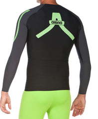 Arena Men's Carbon Compression Long Sleeve Shirt