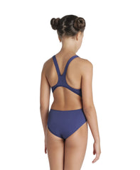 Arena Girl's Team Swimsuit Tech Solid