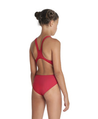 Arena Girl's Team Swimsuit Tech Solid