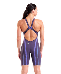Arena Women's Powerskin Primo Midnight Chrome Open Back LE