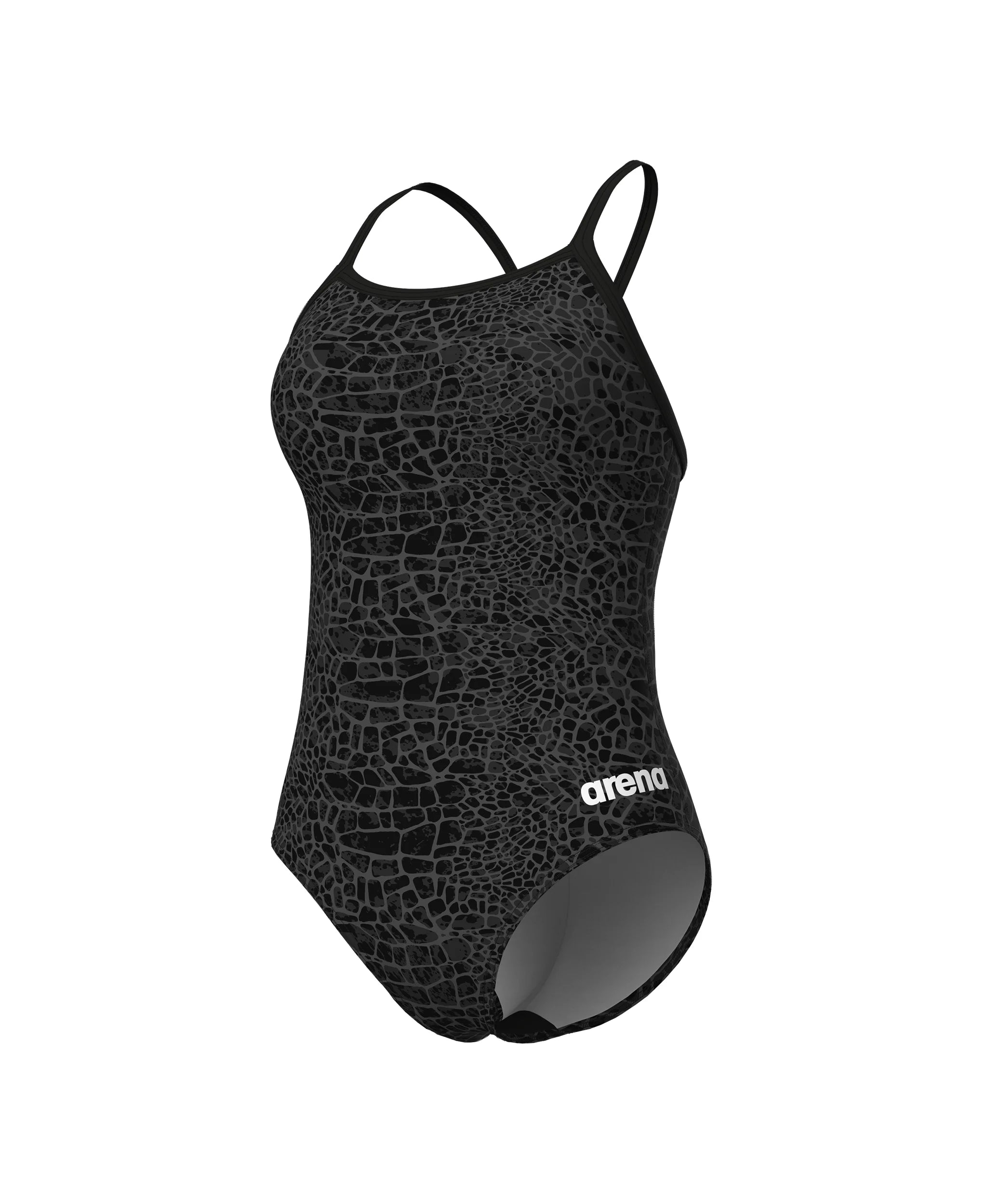 Arena Women's Snakeskin Swimsuit Lightdrop Back