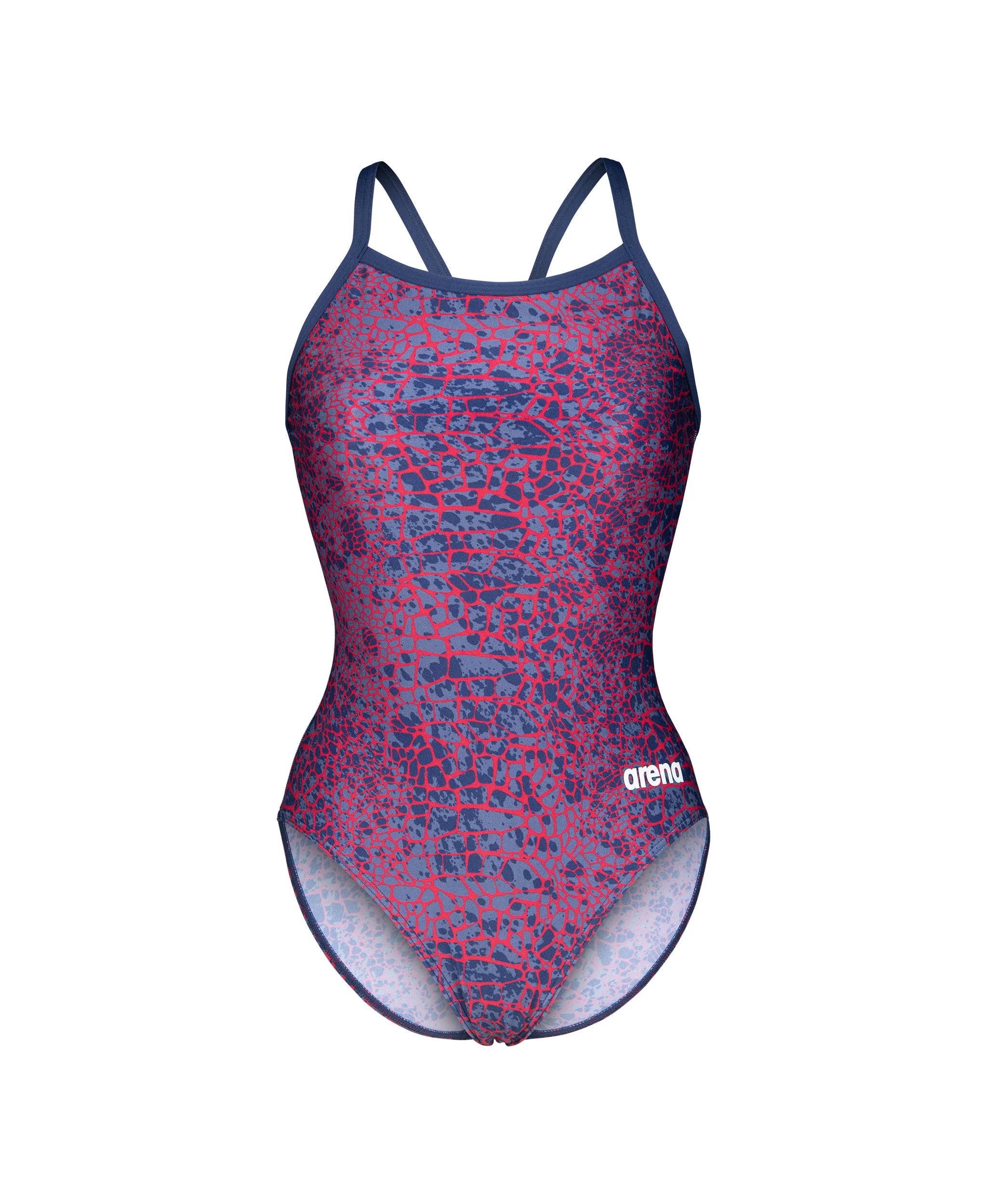 Arena Women's Snakeskin Swimsuit Lightdrop Back