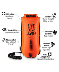 Bóia Drybag BuddySwim LLS 28Lt
