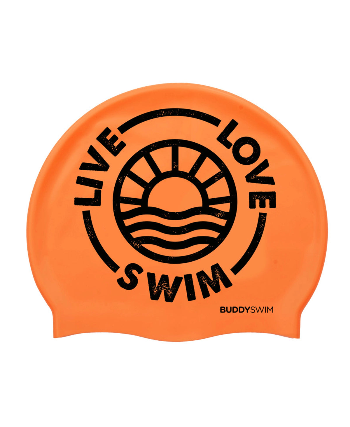 Buddyswim Silicone Swim Cap LLS2