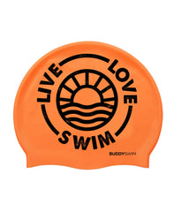 Buddyswim Silicone Swim Cap LLS2
