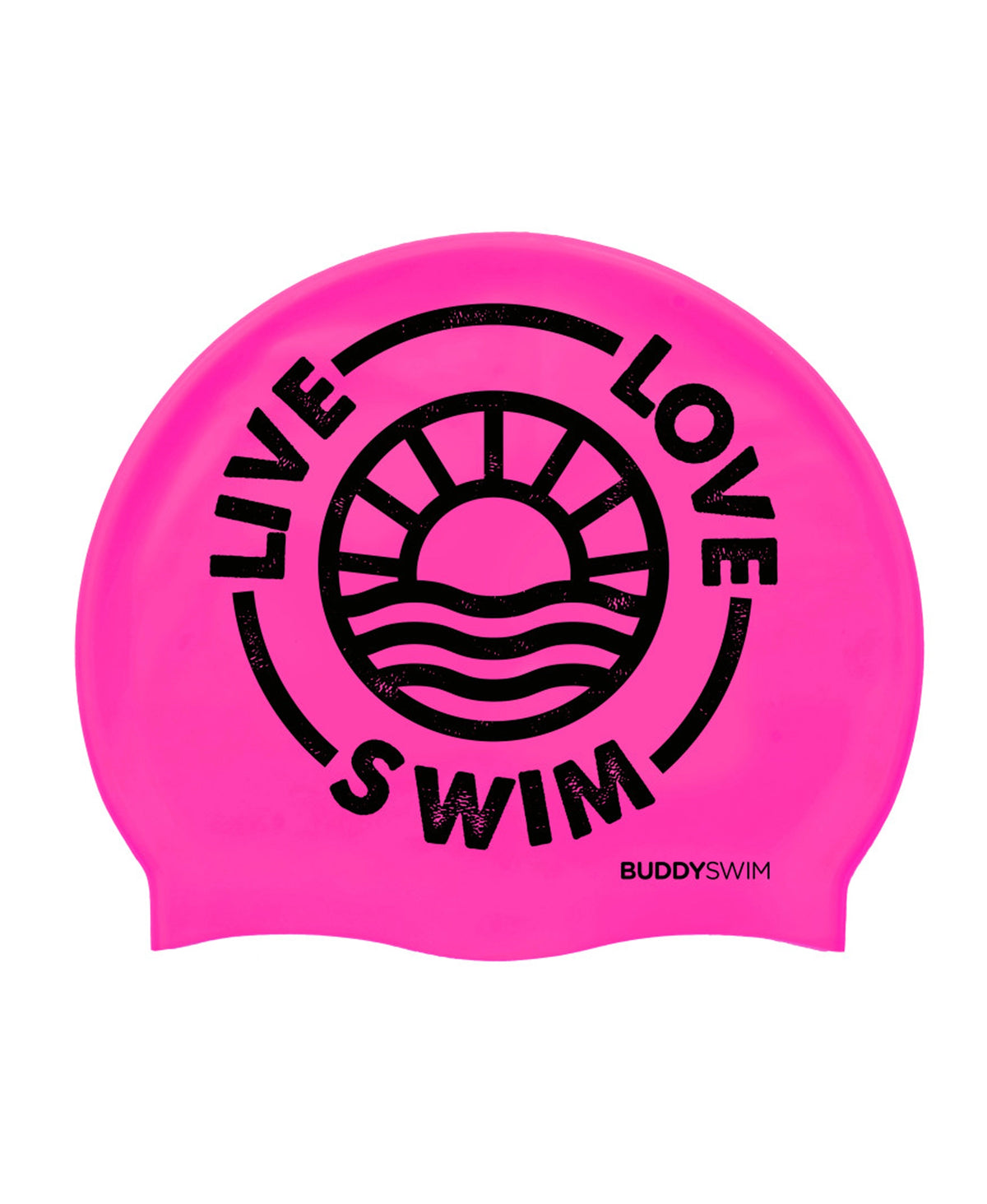 Buddyswim Silicone Swim Cap LLS2