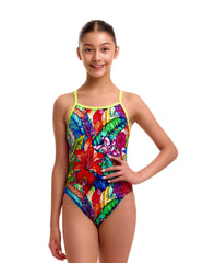 Funkita Girl's Single Strap One Piece Loud Proud