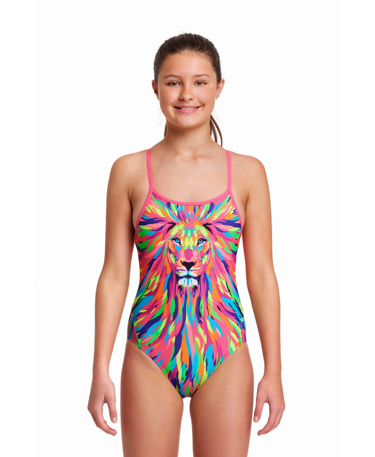 Funkita Girl's Diamond Back One Piece Swimsuit