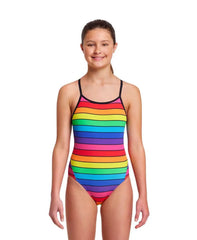 Funkita Girl's Diamond Back One Piece Swimsuit