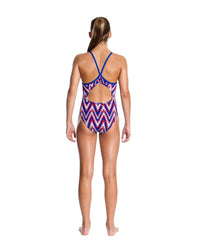 Funkita Girl's Diamond Back One Piece Swimsuit