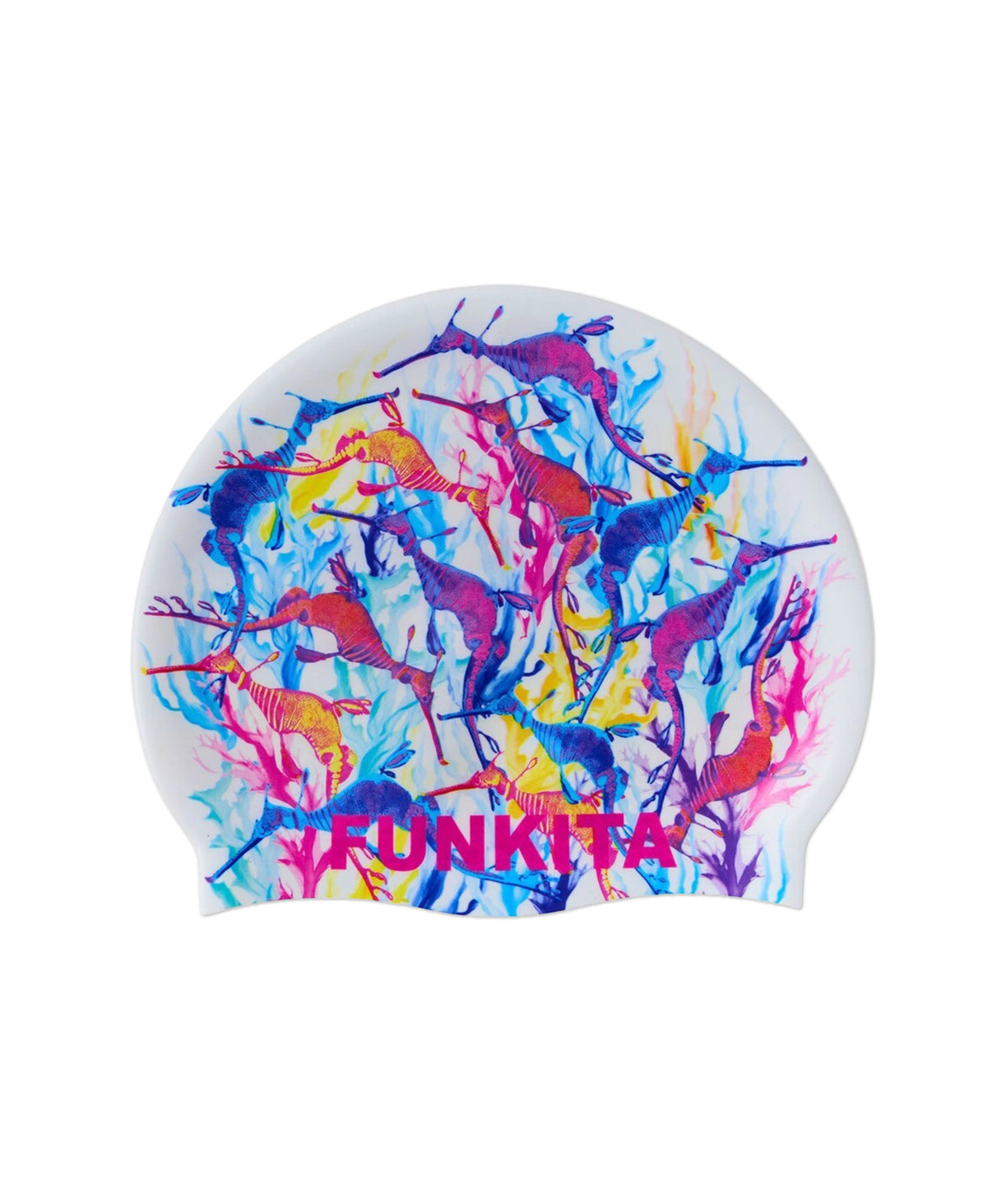 Funkita Silicone Swimming Cap -  Dreamy Weedy