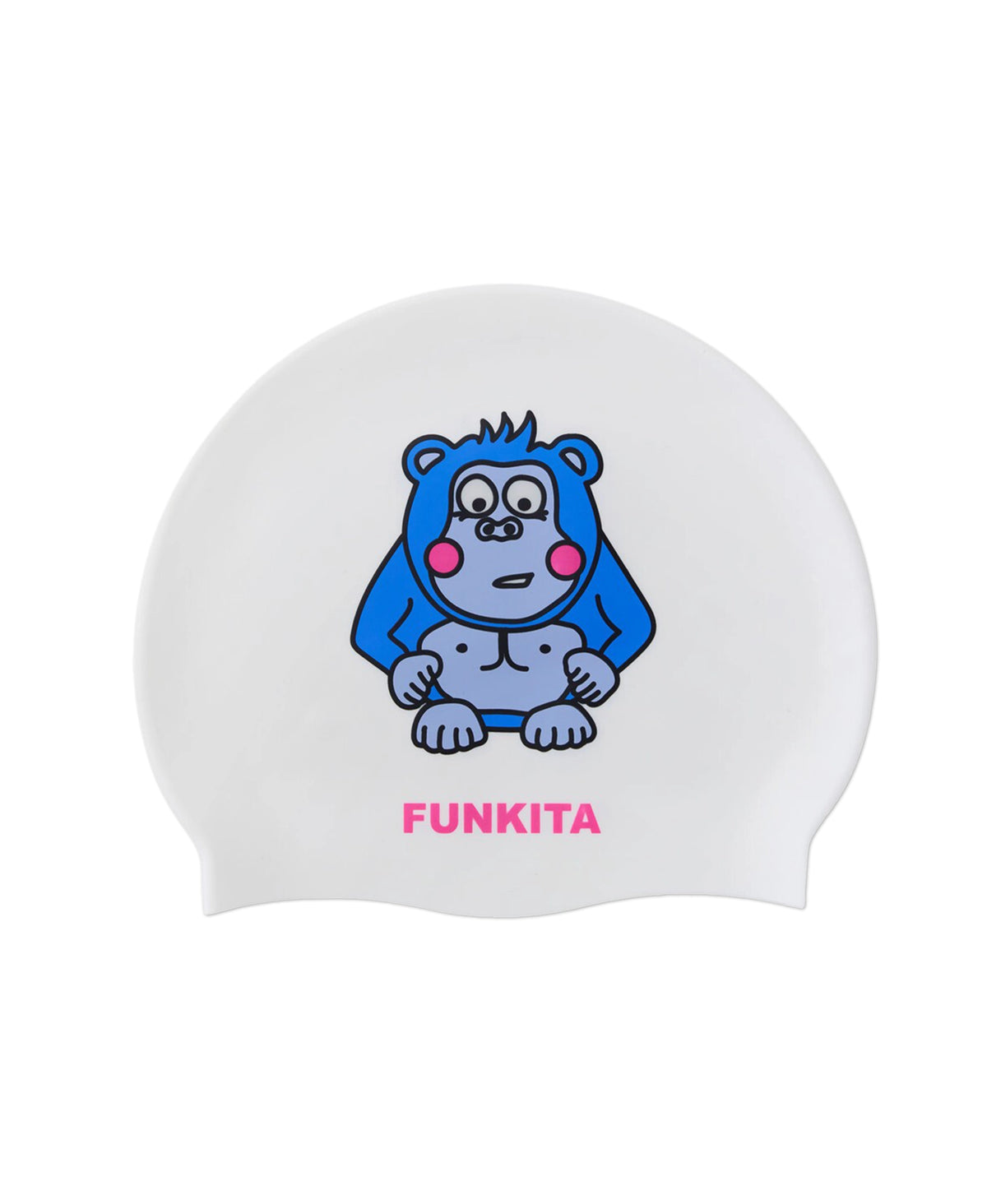 Funkita Silicone Swimming Cap -  Purple Back