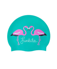 Funkita Silicone Swimming Cap - Go Flamingo!