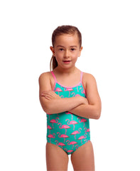 Funkita Toddler Girl's Printed One Piece Go Flamingo!