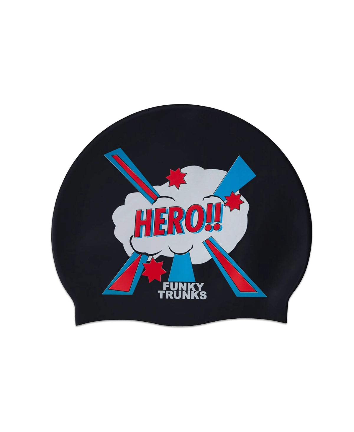Funky Silicone Swimming Cap - Big Funky Hero