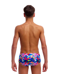Funky Trunks Boy's Sidewinder Trunks - Wet Wave