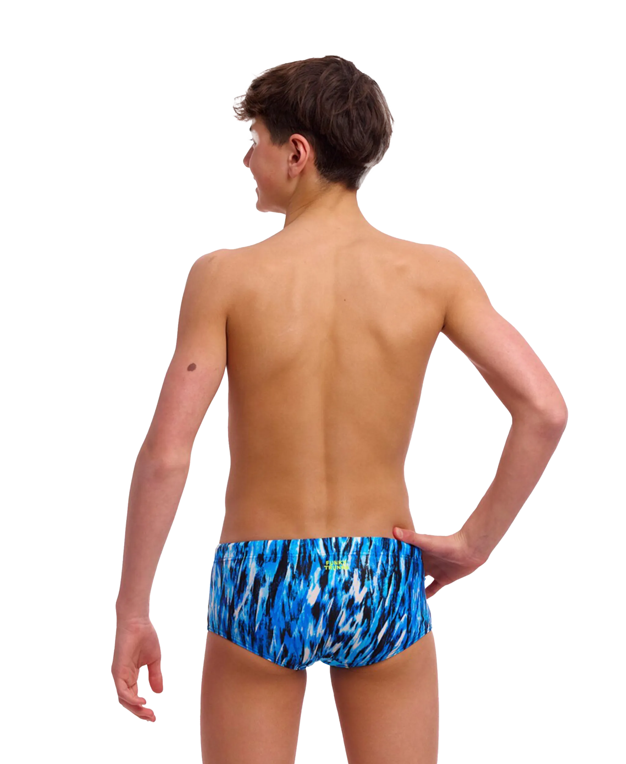 Funky Trunks Boy's Sidewinder Trunks - Wing Streak