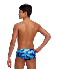 Funky Trunks Boy's Sidewinder Trunks - You Blued