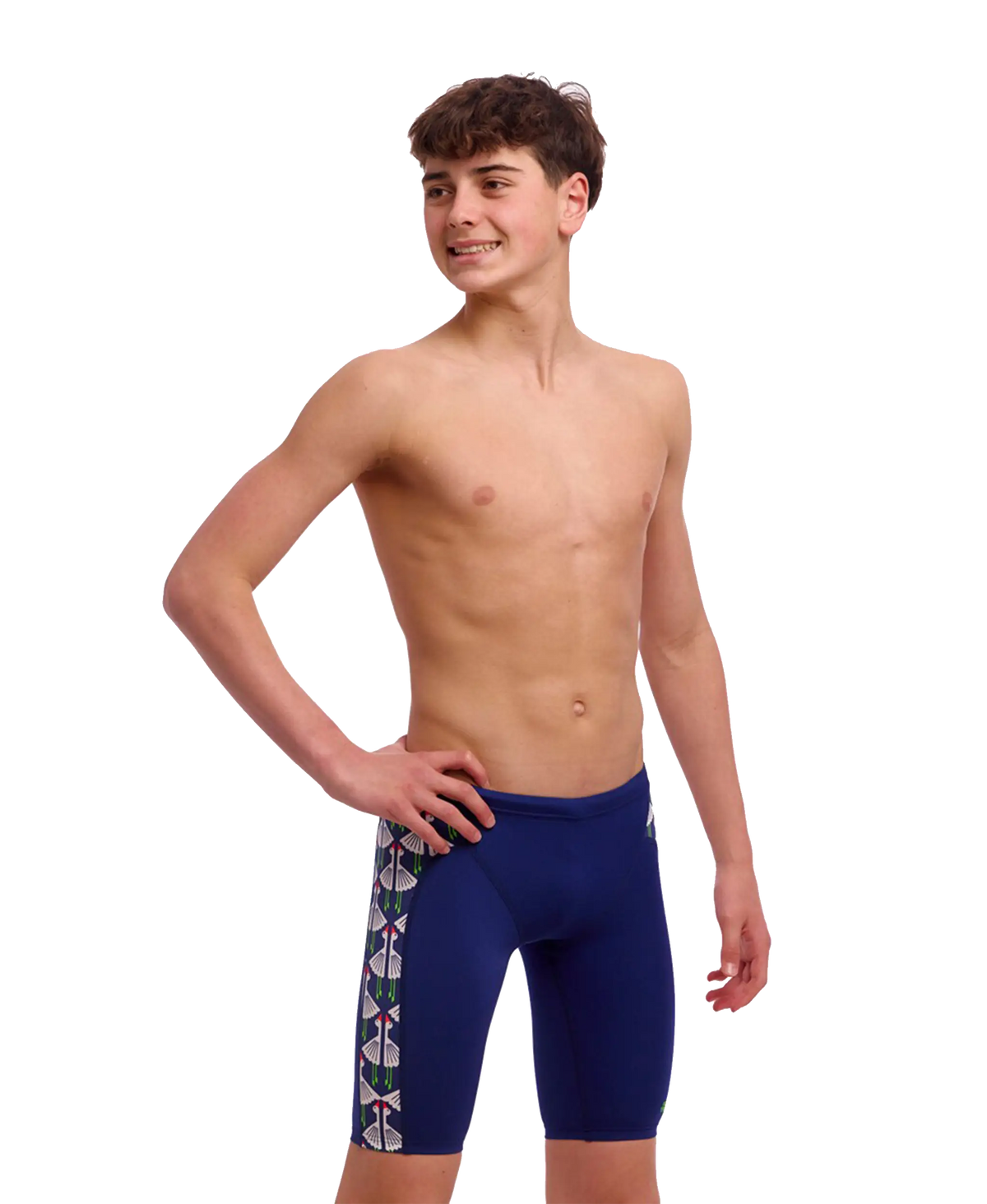 Funky Trunks Boy's Training Jammers - Sitting Duck