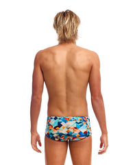 Funky Trunks Classic Men's Trunks - Smashed Wave