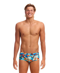 Funky Trunks Classic Men's Trunks - Smashed Wave