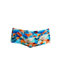 Funky Trunks Classic Men's Trunks - Smashed Wave