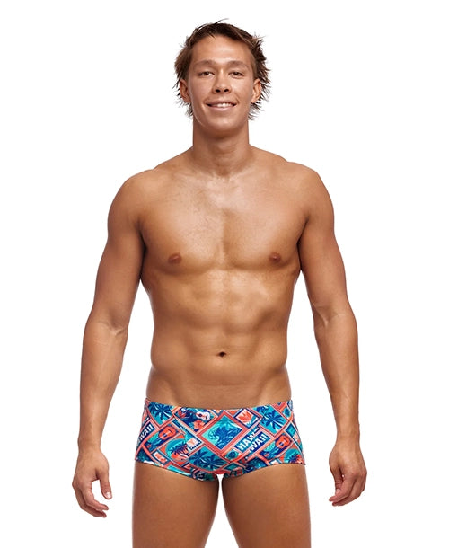 Funky Trunks Classic Men's Trunks - Tiki Tango