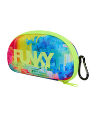 Funky Trunks Goggle Case - Falling Colours