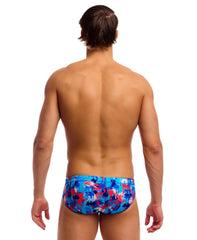 Funky Trunks Men's Classic Brief - Messy Messy Messy